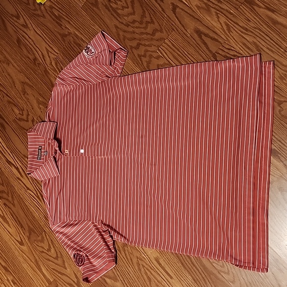 Pete millar polo shirt med with Dr pepper an burger King on‎ sleeves - Picture 1 of 9